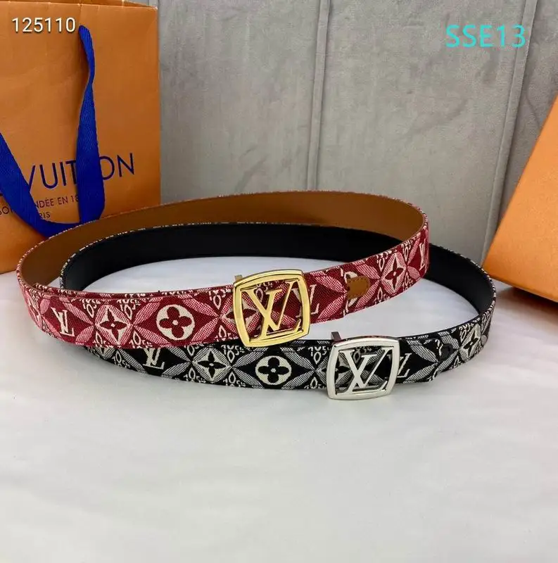LV belt 30mmX95-115cm XH04
